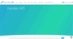 Desktop Screenshot of gender-api.com