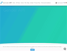 Tablet Screenshot of gender-api.com